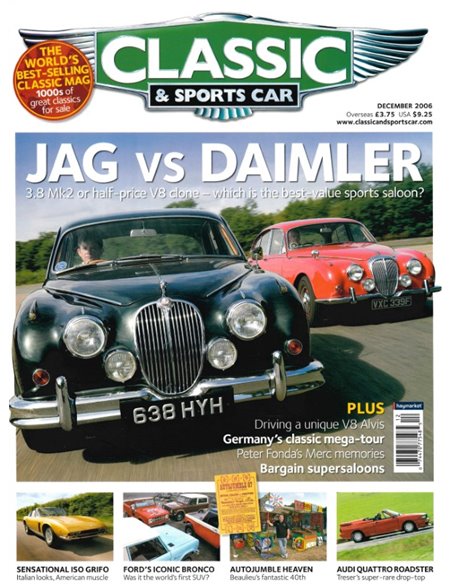 2006 CLASSIC AND SPORTSCAR MAGAZINE (12) DECEMBER ENGELS