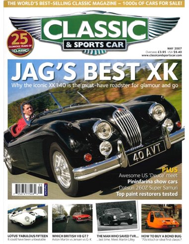 2007 CLASSIC AND SPORTSCAR MAGAZIN (05) MAI ENGLISCH