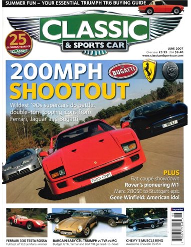 2007 CLASSIC AND SPORTSCAR MAGAZIN (06) JUNI ENGLISCH