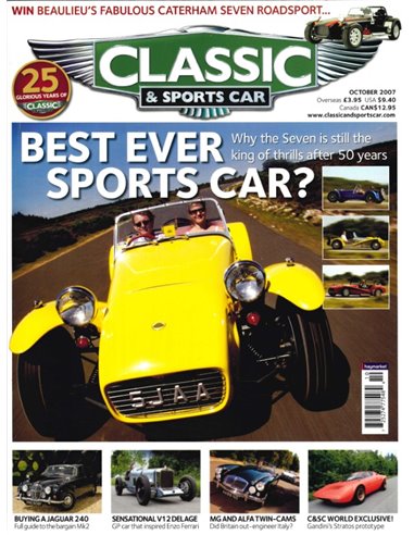 2007 CLASSIC AND SPORTSCAR MAGAZINE (10) OKTOBER ENGELS