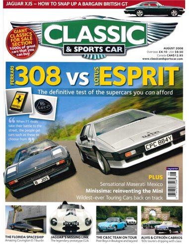 2008 CLASSIC AND SPORTSCAR MAGAZINE (03) MÄRZ ENGLISCH