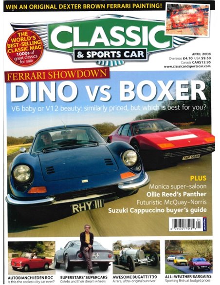 2008 CLASSIC AND SPORTSCAR MAGAZINE (04) APRIL ENGELS