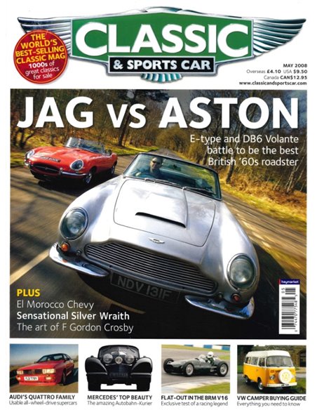 2008 CLASSIC AND SPORTSCAR MAGAZIN (05) MAI ENGLISCH