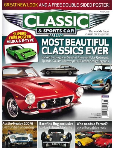 2009 CLASSIC AND SPORTSCAR MAGAZINE (03) MÄRZ ENGLISCH