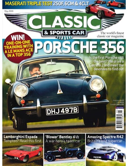 2009 CLASSIC AND SPORTSCAR MAGAZIN (05) MAI ENGLISCH