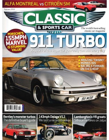 2010 CLASSIC AND SPORTSCAR MAGAZIN (02) FEBRUAR ENGLISCH