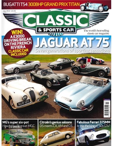 2010 CLASSIC AND SPORTSCAR MAGAZIN (07) JULI ENGLISCH