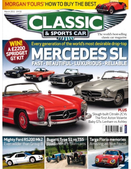 2011 CLASSIC AND SPORTSCAR MAGAZINE (03) MÄRZ ENGLISCH