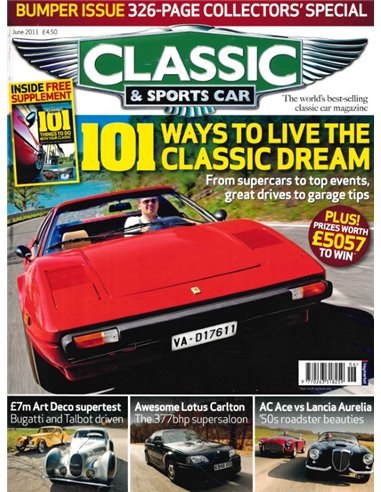 2011  CLASSIC AND SPORTSCAR MAGAZIN (06) JUNI ENGLISCH