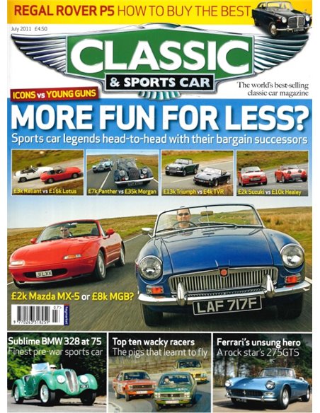 2011 CLASSIC AND SPORTSCAR MAGAZIN (07) JULI ENGLISCH