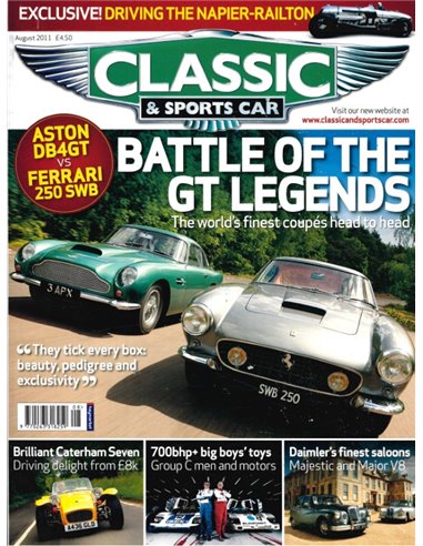 2011 CLASSIC AND SPORTSCAR MAGAZIN (08) AUGUST ENGLISCH