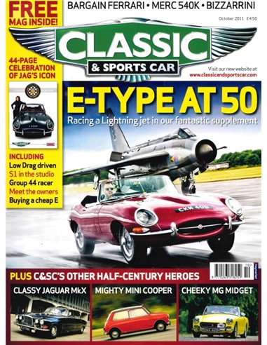 2011 CLASSIC AND SPORTSCAR MAGAZIN (10) OKTOBER ENGLISCH