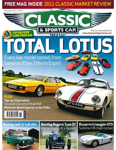 2006 CLASSIC AND SPORTSCAR MAGAZIN (11) NOVEMBER ENGLISCH