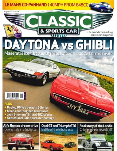 2010 CLASSIC AND SPORTSCAR MAGAZIN (08) AUGUST ENGLISCH