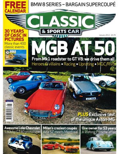 2012 CLASSIC AND SPORTSCAR MAGAZINE (01) JANUARI ENGELS