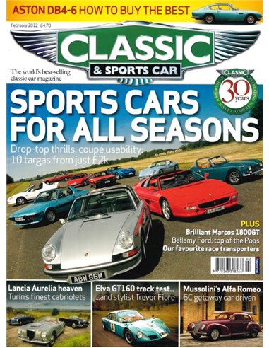 2012 CLASSIC AND SPORTSCAR MAGAZIN (02) FEBRUAR ENGLISCH