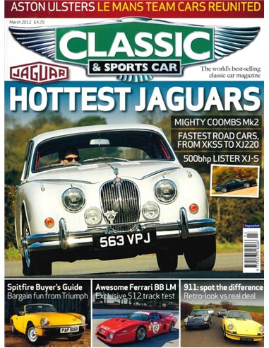 2012 CLASSIC AND SPORTSCAR MAGAZINE (03) MÄRZ ENGLISCH