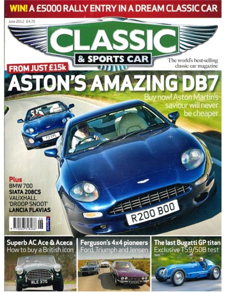 2012 CLASSIC AND SPORTSCAR MAGAZIN (06) JUNI ENGLISCH