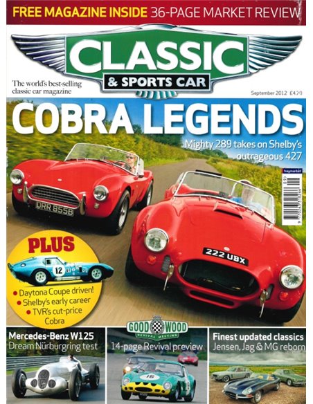 2012 CLASSIC AND SPORTSCAR MAGAZIN (09) SEPTEMBER ENGLISCH