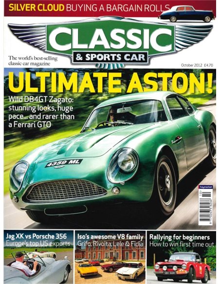 2012 CLASSIC AND SPORTSCAR MAGAZIN (10) OKTOBER ENGLISCH