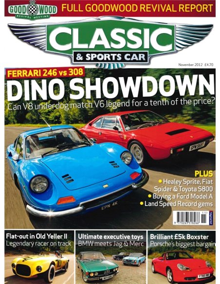 2012 CLASSIC AND SPORTSCAR MAGAZIN (11) NOVEMBER ENGLISCH