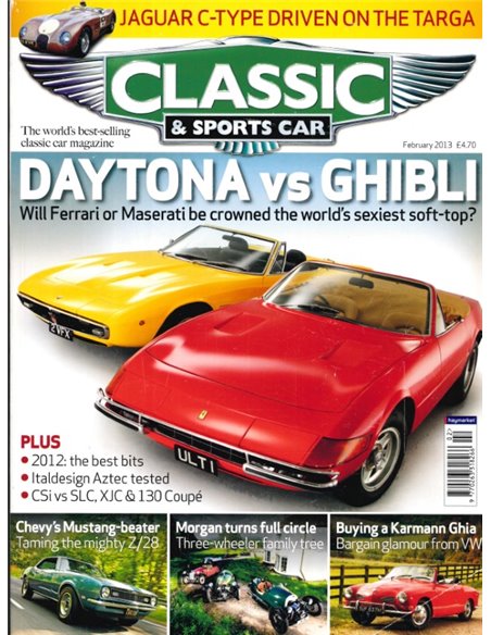 2013 CLASSIC AND SPORTSCAR MAGAZIN (02) FEBRUAR ENGLISCH