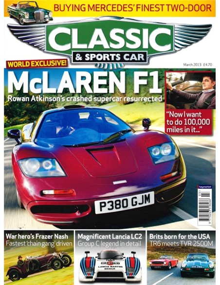 2013 CLASSIC AND SPORTSCAR MAGAZINE (03) MÄRZ ENGLISCH