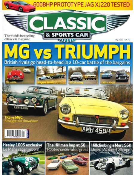 2013 CLASSIC AND SPORTSCAR MAGAZIN (07) JULI ENGLISCH