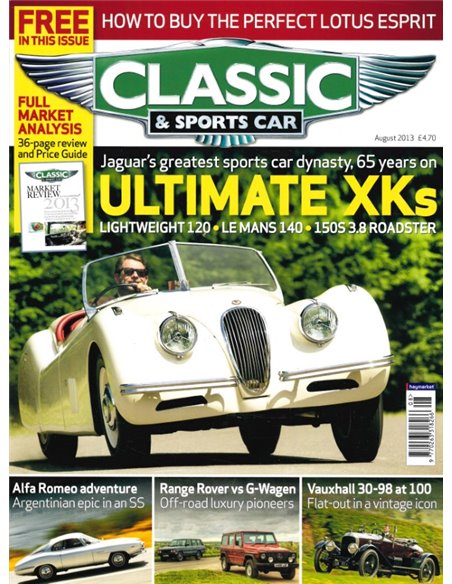 2013 CLASSIC AND SPORTSCAR MAGAZINE (08) AUGUST ENGLISH