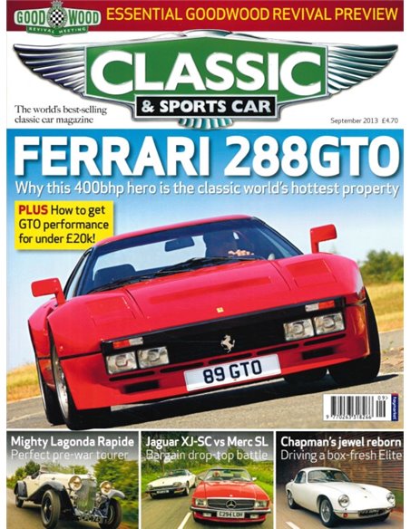 2013 CLASSIC AND SPORTSCAR MAGAZIN (09) SEPTEMBER ENGLISCH