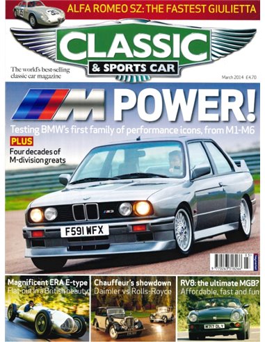 2014 CLASSIC AND SPORTSCAR MAGAZINE (03) MÄRZ ENGLISCH