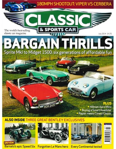 2014 CLASSIC AND SPORTSCAR MAGAZIN (07) JULI ENGLISCH