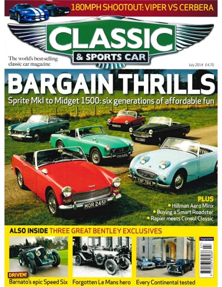 2014 CLASSIC AND SPORTSCAR MAGAZIN (07) JULI ENGLISCH