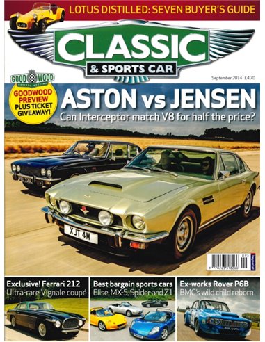 2014 CLASSIC AND SPORTSCAR MAGAZIN (09) SEPTEMBER ENGLISCH