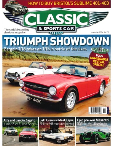 2014 CLASSIC AND SPORTSCAR MAGAZIN (11) NOVEMBER ENGLISCH