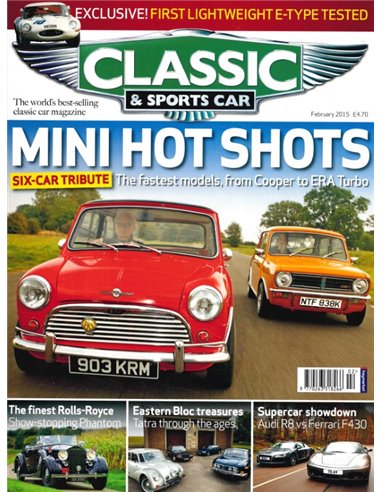 2015 CLASSIC AND SPORTSCAR MAGAZINE (02) FEBRUARI ENGELS