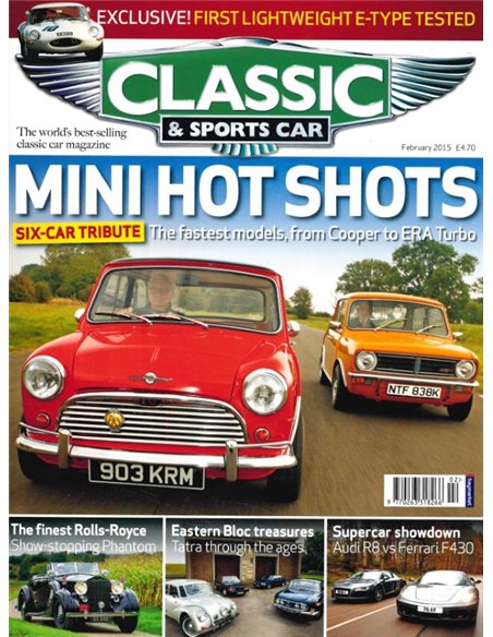 2015 CLASSIC AND SPORTSCAR MAGAZINE (02) FEBRUARI ENGELS