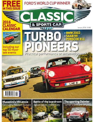 2016 CLASSIC AND SPORTSCAR MAGAZINE (01) JANUARI ENGELS