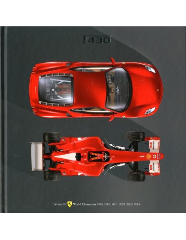 2004 FERRARI F430 MEDIA HARDCOVER BROCHURE 2125/04