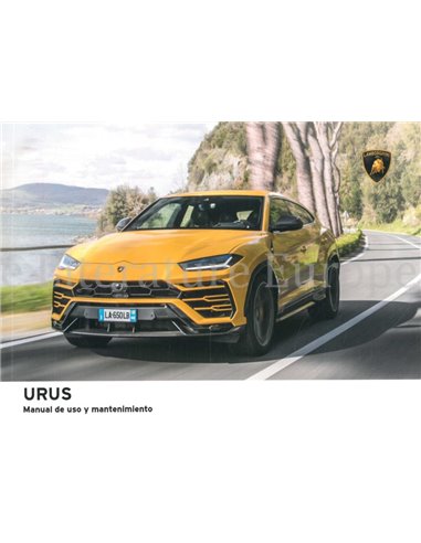 2020 LAMBORGHINI URUS OWNERS MANUAL SPANISH