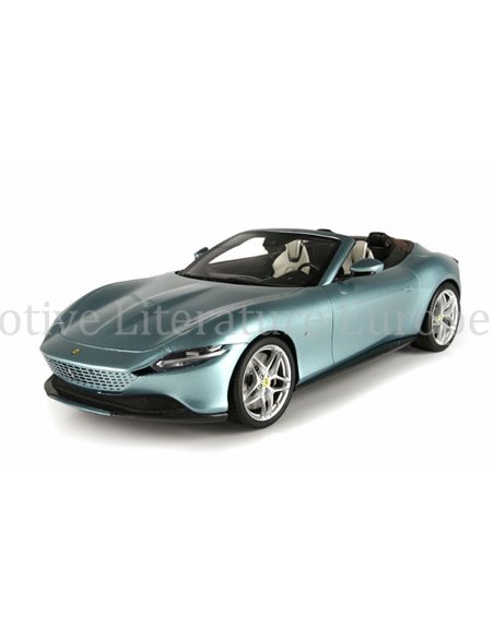 2023 FERRARI ROMA SPIDER METALLIC CELESTE TREVI BBR MODE 21/180