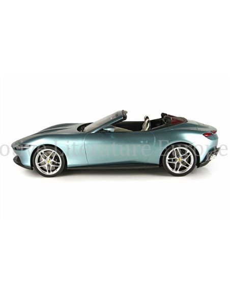 2023 FERRARI ROMA SPIDER METALLIC CELESTE TREVI BBR MODEL 21/180