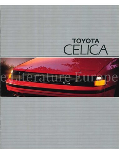 1986 TOYOTA CELICA BROCHURE DUTCH