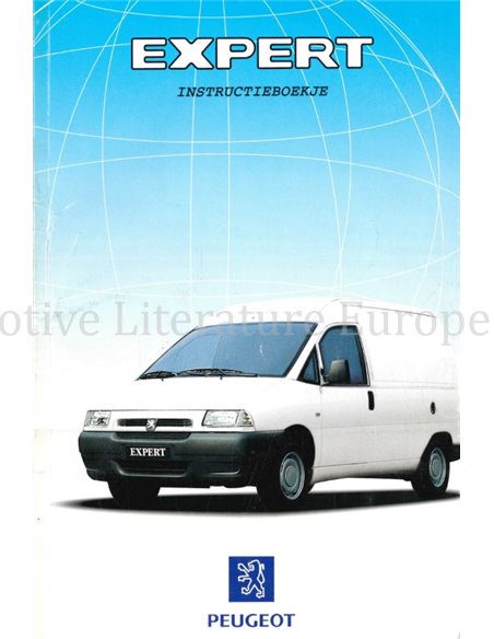 1998 PEUGEOT EXPERT BETRIEBSANLEITUNG NIEDERLÄNDISCH