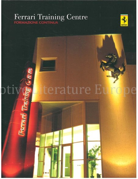 2007 FERRARI TRAINING CENTRE BROCHURE ITALIAN | ENGLISH