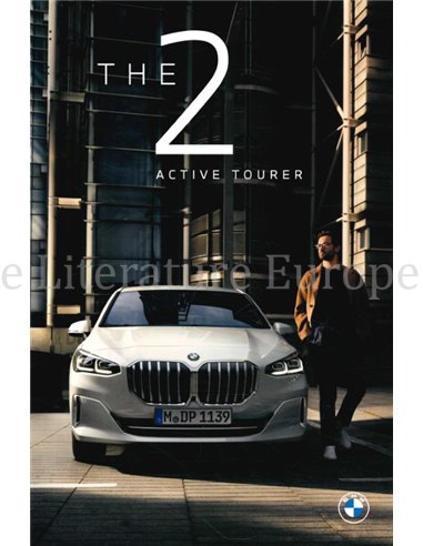 2021 BMW 2ER ACTIVE TOURER PROSPEKT ENGLISCH