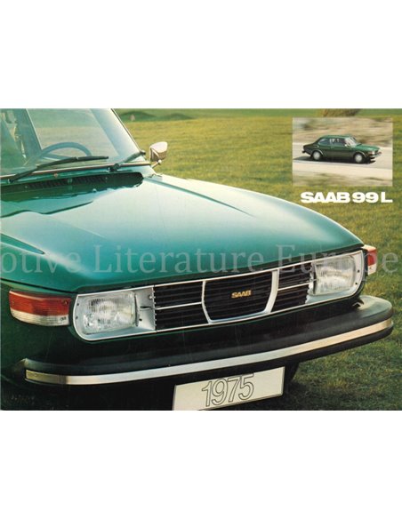 1975 SAAB 99 EMS BROCHURE NEDERLANDS