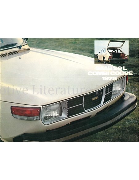 1975 SAAB 99L COMBI COUPÉ BROCHURE DUTCH