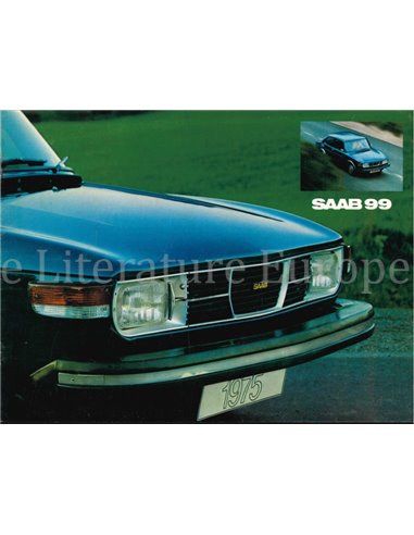 1975 SAAB 99 BROCHURE NEDERLANDS