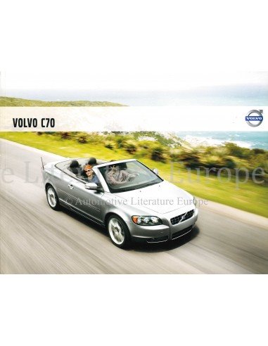 2009 VOLVO C70 COUPE / CONVERTIBLE BROCHURE NEDERLANDS